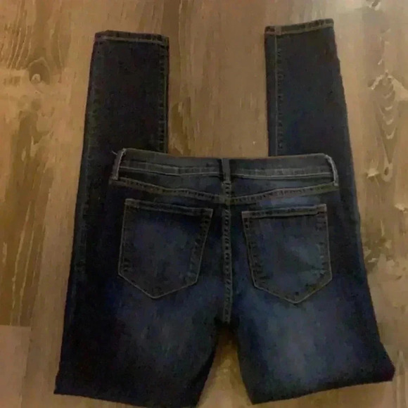 Banana Republic premium Denim, dark wash.  Size 26‎ skinny. - Picture 5 of 7